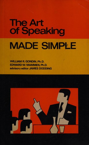 Cover of The Art of Speaking Made Simple